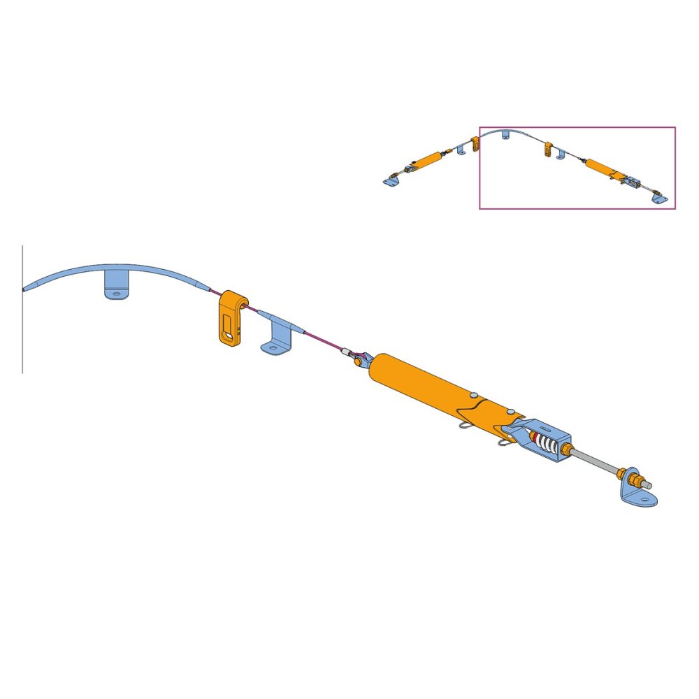 Горизонтальная гибкая линия GORIZONT 2 FHL10