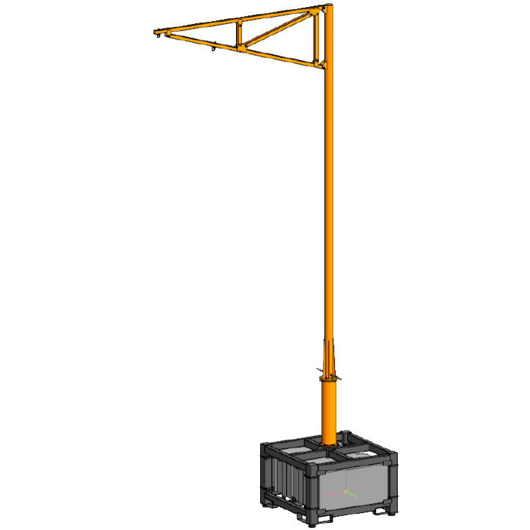 Противовесная мобильная анкерная система «АНТИРИСК» ВМО-П-ФБС 3.0 для работ на высоте